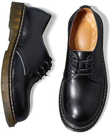 Joyway マーチンシューズ メンズ ポストマンシューズ 3ホールシューズ 3e 本革 レディース ワークブーツ 定番 ユニセックス 3ホール ブーツ ブラック ブラウン