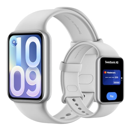 Smart Band 10 Pro NFC, Pulsera Inteligente, Plata