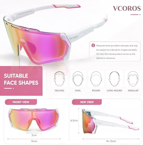 YL728 Lunettes de vélo magnétiques pour homme et femme