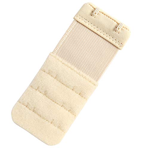 Women Bra Extender 2 Hooks Elastic Stretchy Bra Band Extension Straps Soft Comfortable Pack of 3 - Thumbnail 3