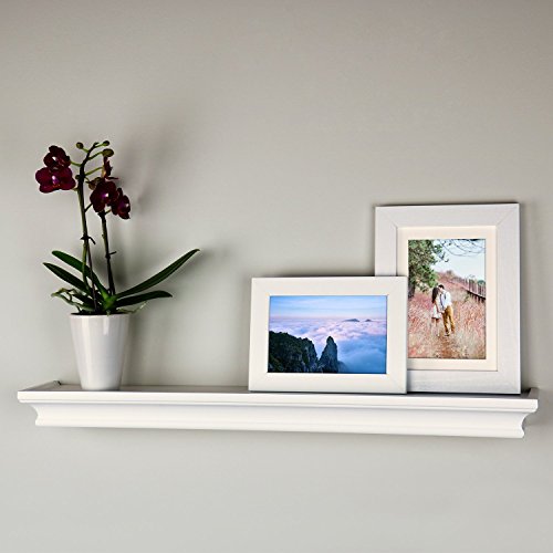 Buy Ballucci Classic Floating Wall Shelf Ledge, 24 Inch, White Online