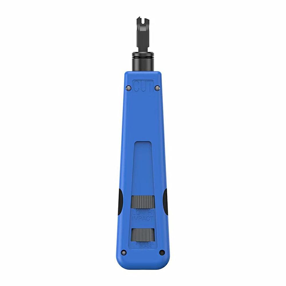 Punch Down Tool with 110/88 Blades, Network Wire Stripper Telephone Impact Terminal Insertion Tools Network Punch Tool