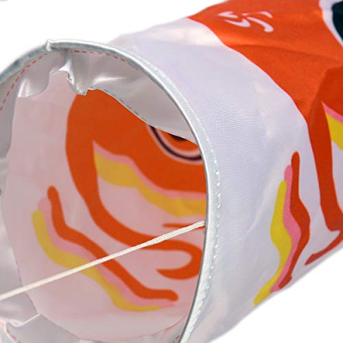 Koi Fish Windsock Flag Kite Koinobori Home Outdoors Hanging Decoration Unique Garden Streamer Flags 28inch 70cm Random Color 2Pc