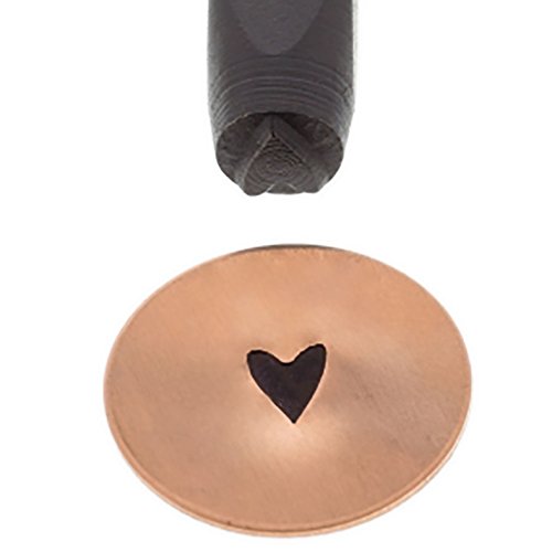 5 MM Steel Solid S-Skinny Heart-Shaped Jewelry Making Stamping Metal Punching Pendant Charm Pressing Toolâ€‹