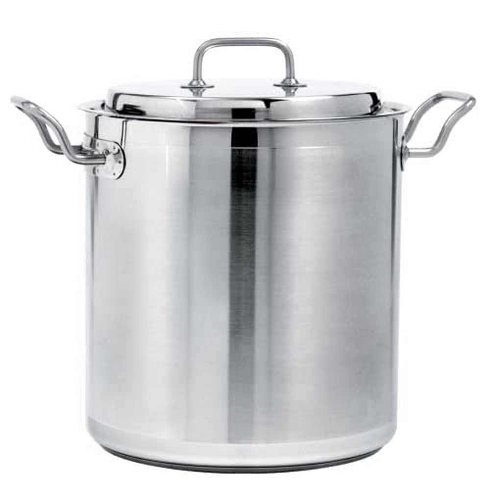 Photo 1 of Norpro KRONA 12 Quart Stainless Steel Stock Pot with Lid