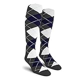 Argyle Golf Socks: Over-the-Calf (A-Z)