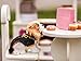 THE QUEEN'S TREASURES 18 Inch Doll Pets, Beagle Puppy Dog Pet Friend with Leash and Collar, Compatible for Use with American Girl Dolls