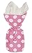 Hot Pink Dots Cellophane Bags - 20 Ct - Vibrant & Chic Treat Bags for Party Favors, Gifts & Festive Occasions