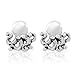 925 Sterling Silver Tiny Little Octopus 10 mm Post Stud Earrings