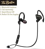Probeatz Metal Bluetooth V4.2 Wireless Sport Stereo Headphones Headset Running Jogger Hiking Gym Exercise Sweat proof Earphones with Hi-Fi Sound Hands-free Calling Built-in Mic for iPhone, Samsung Galaxy iOS Windows Android Smartphones Earphone Headphone with Mic, Sweatproof Sports Headset, Best for Running and Gym, Stereo Sound Quality with Ergonomic-Design (Multi Color)