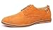 Fansela(TM) Mens PU Leather Lace Up Casual Driving Working Shoes