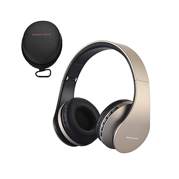 PowerLocus-Wireless-Bluetooth-Over-Ear-Stereo-Foldable-Headphones-Wired-Headsets-Noise-Cancelling-with-Built-in-Microphone-for-iPhone-Samsung-LG-iPad-Gold PowerLocus Wireless Bluetooth Over-Ear Stereo Foldable Headphones, Wired Headsets Noise Cancelling with Built-in…