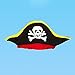 AirFong Fashion Pirates of the Caribbean Design Dog Clothes, Costume for Dogs and Cats, Small