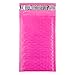 4x8 Inch Hot Pink Poly Bubble Mailer - Eco Friendly Lightweight Self Seal Padded Shipping Envelopes With Easy Open Pull Tab Made In The USA 100% Recyclable Pack of 50 By Azamon Inc.