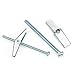 Sutemribor 1/8 Inch, 3/16 Inch, 1/4 Inch Toggle Bolt and Wing Nut for Hanging Heavy Items on Drywall, 22 PCS