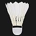 KEVENZ 48-Pack Goose Feather Badminton Shuttlecocks with Great Stability and Durability, High Speed Badminton Birdies Balls