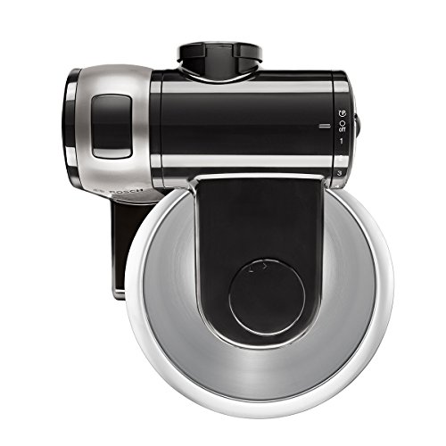 [- Bosch MUM48A1 Küchenmaschine (600 Watt, 3,9 Liter, Edelstahl-Rührschüssel, Durchl