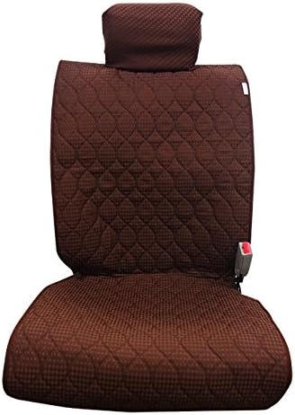 前座席用シートカバー ついに入荷 無地 ポップワッフル柄 洗える かわいい 普通車 日本製 コンパクトカー 軽自動車