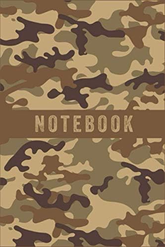 Note Book: Army Brown  Camouflage, Writing Diary Planner Journal ( Military Gifts )