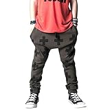 PanDaDa Baby Boys Harem Pants Stars Striped Fashion Flags Trousers Bottoms