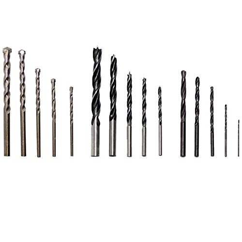Einhell-Pack-taladro-percutor-y-15-piezas-de-perforacin-TC-ID-1000-Kit-1010-W-230V-color-rojo-y-negro-ref-4259838