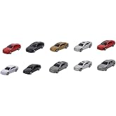 AMLESO 10Pieces HO Scale Model Vehicle Car 1:87 Architecture Model Train
