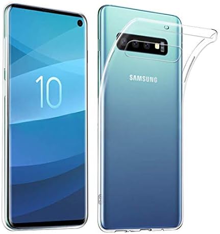 YYYC Designed for Samsung Galaxy S10 Plus Case 6.4 inch Crystal Clear Galaxy Ultra Thin Slim Fit with Soft TPU Cover Skin (2019) - S10Plus