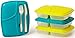 Reusable-Easy To Clean Lunch Kit Containers With Easy Knife and Fork Storage on Lid Included, Lunchbox for Adults and Kids - SET of 4!
