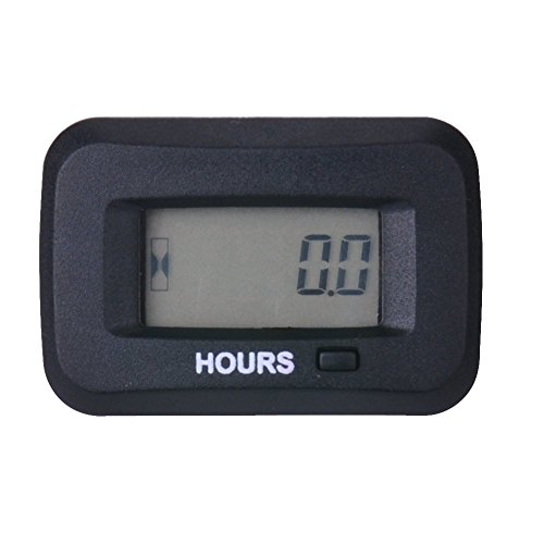 SEARON Digital Inductive Engine Hour Meter and AC/DC Hour Meter of 5-277 Volt for Generator Motocross Tractor Cultivator ATV Trailer Sprayer Compressor Robot Milking Trimming