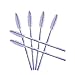 100 Pack Mascara Wands Disposable Eyelash Brushes for Eye Lash Extensions Makeup Brush Applicators One-off Use Cosmetic Tool (Light Purple, 100)