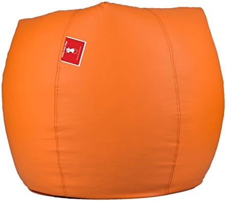 Bean Bags - Teardrop Shape Bean Bag - Size XL - Without Bean Fillers - Cover Only (Orange)