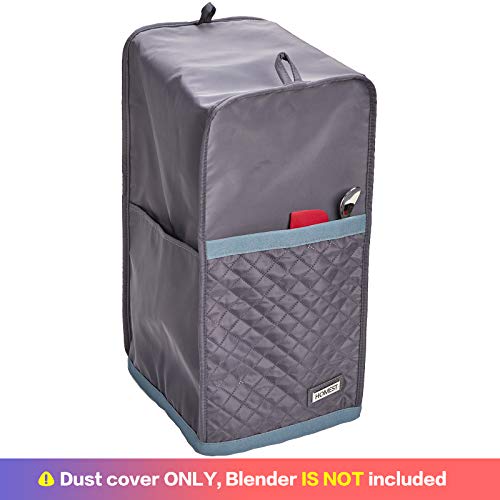 HOMEST Quilted Blender Dust Cover with Accessory Pocket Compatible with