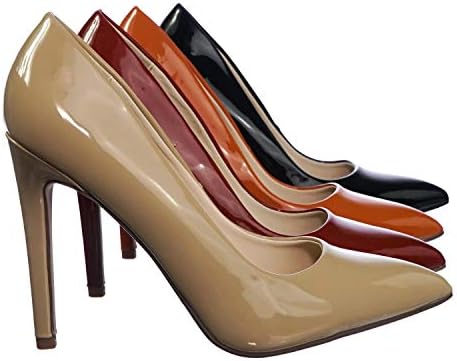 Delicious Women's Cindy Pointy Toe Velvet Single Sole Classic Pump