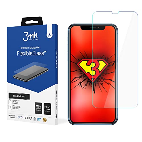 3mk Cristal blindado flexible para iPhone XR, dureza 9H... en promo sur Amazon