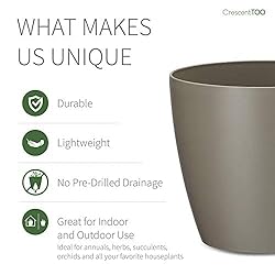 Crescent Too Eva Decorative Planter Modern