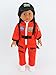 Orange Astronaut Space Suit | Fits 18