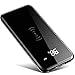 JWE Qi Wireless Portable Charger, 10000mAh Power Bank with LED Display, Ultra Modern Design for iPhone X, iPhone 8 & 8 Plus, Samsung Note 8, Galaxy S9, Galaxy S9+ (Piano Black)