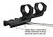 Monstrum Tactical 30 mm Cantilever Dual Ring Scope Mount with Quick Release, Offset Design, Picatinny, Heavy Duty