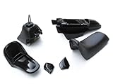 PS36 YAMAHA PW50 PW 50 PLASTIC SEAT GAS TANK KIT - Black