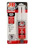 J-B Weld 50112 ClearWeld Quick-Setting Epoxy Syringe - Clear - 25 ml