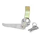 uxcell Mailbox Cabinet Metal Keyed Security Handle Latch Cam Lock Locker w 2 Keys