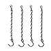 Hanging Chain, 9.5 Inch, 4-Pack, Black, For Bird Feeders, Planters, Fixtures, Lanterns, Suet Baskets, Wind Chimes and More! Outdoor / Indoor Use…