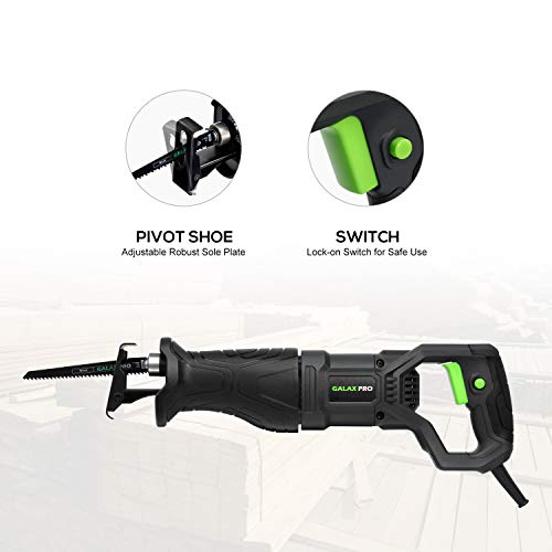 image for GALAX PRO Reciprocating Saw, GALAX 7.5 Amp Variable Speed Corded Recip