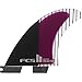 FCS II Reactor Performance Core Carbon Surfboard Tri Fin Set - Medium
