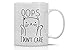 AW Fashions Grumpy Cat Mug - 11oz Coffee Mugs - Cute Pet Cup for Animal Lovers - Cool Themed Cat Mom Idea – Perfect For Christmas and Birthdays - Oops I Don't Care