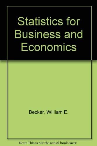 Statistics for Management and Economics: Abbreviated Edition