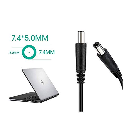 AC Charger Fit for Dell Latitude E5440 E5470 7480 E6540 E7440 E7450 E7250 E6440 E6430 7490 7290 5490 5590 5290 Inspiron 15R 5537 17R 5720 17R N7110 Laptop Power Supply Adapter Cord - Thumbnail 2
