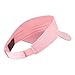 Youth Cotton Sun Visor - Pink