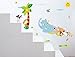 1 X Toprate(TM) Monkey Birds and Elephant Rabbit Bear Animal World Removable DIY Wall Sticker Decal for Baby Nursery Kids Room