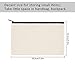 12 Pack Blank Canvas Pencil Case Pouch, Blank Makeup Bags for Vinyl Projects Sublimation DIY Your Own Pencil Case, Zipper Canvas Craft Bags, Cotton Multipurpose Pouch Bag, 7.8 x 5 Inch